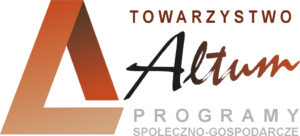 Logo Towarzystwo ALTUM Programy Społeczno-Gospodarcze